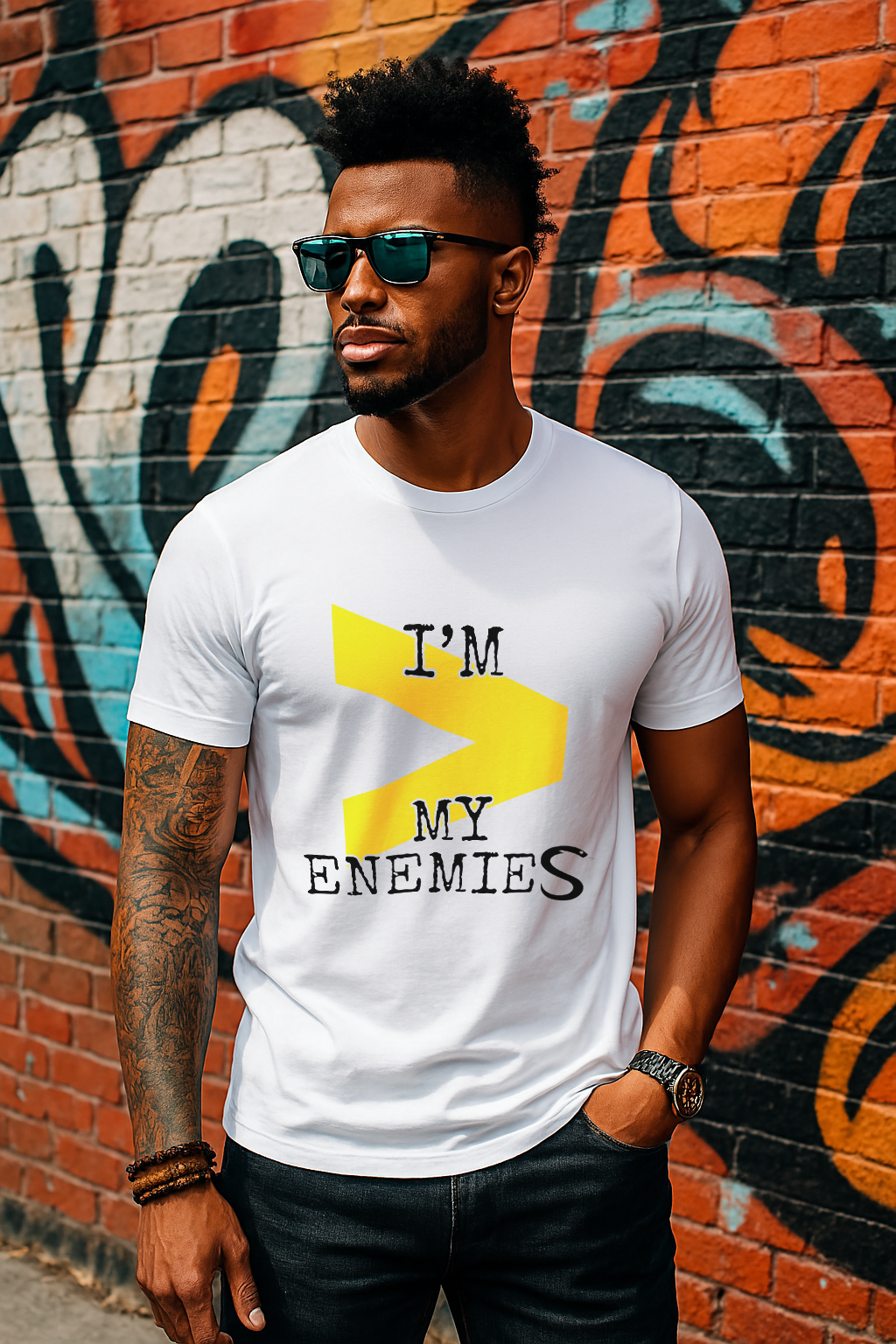 I'm Greater Than My Enemies Tee