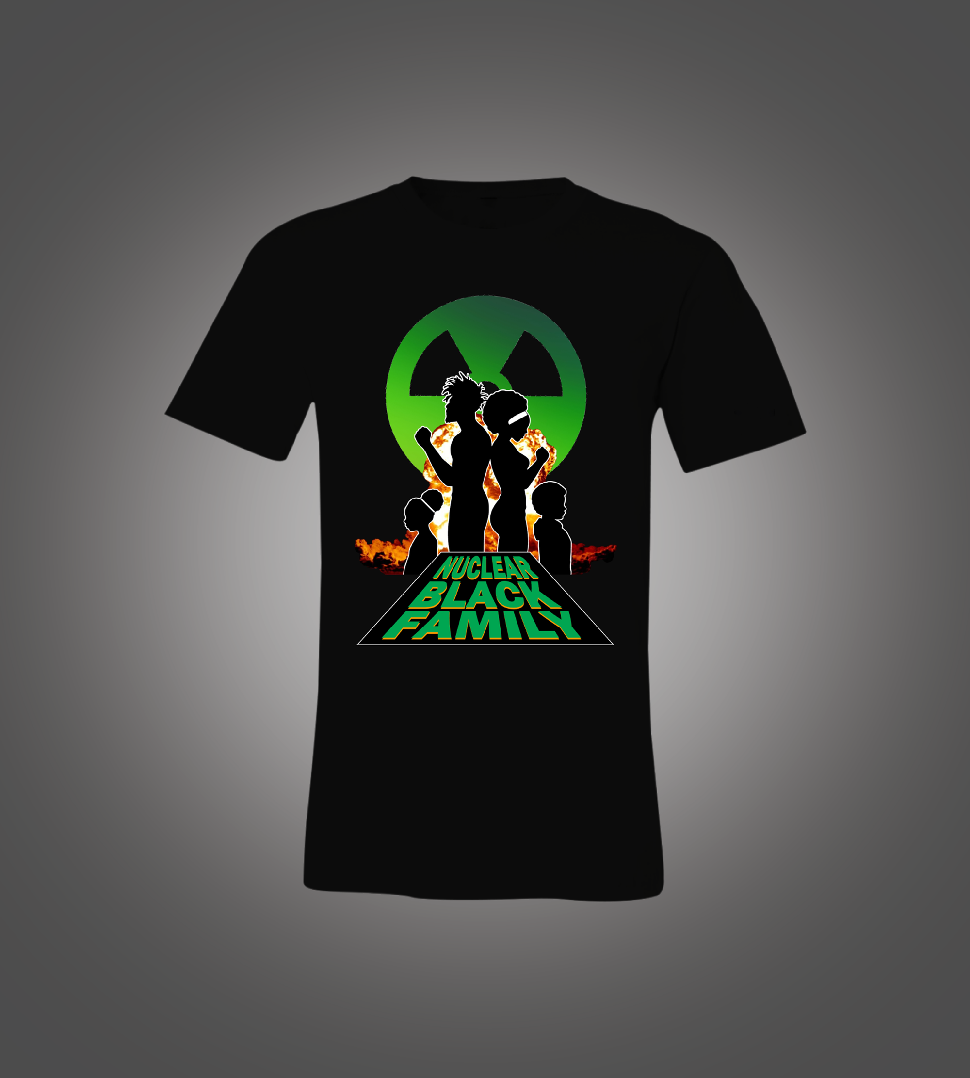 Nuclear Black Family Tee